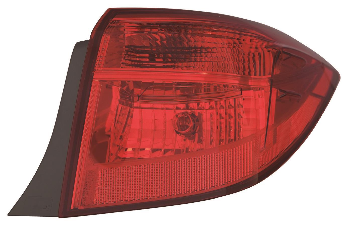 Feu arrière côté passager pour Toyota Corolla Berline 2017-2019, LED haute qualité, TO2805131