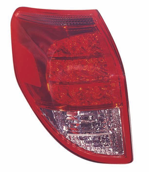 Feu arrière côté conducteur pour Toyota Rav4 2006-2008, haute qualité, TO2818127