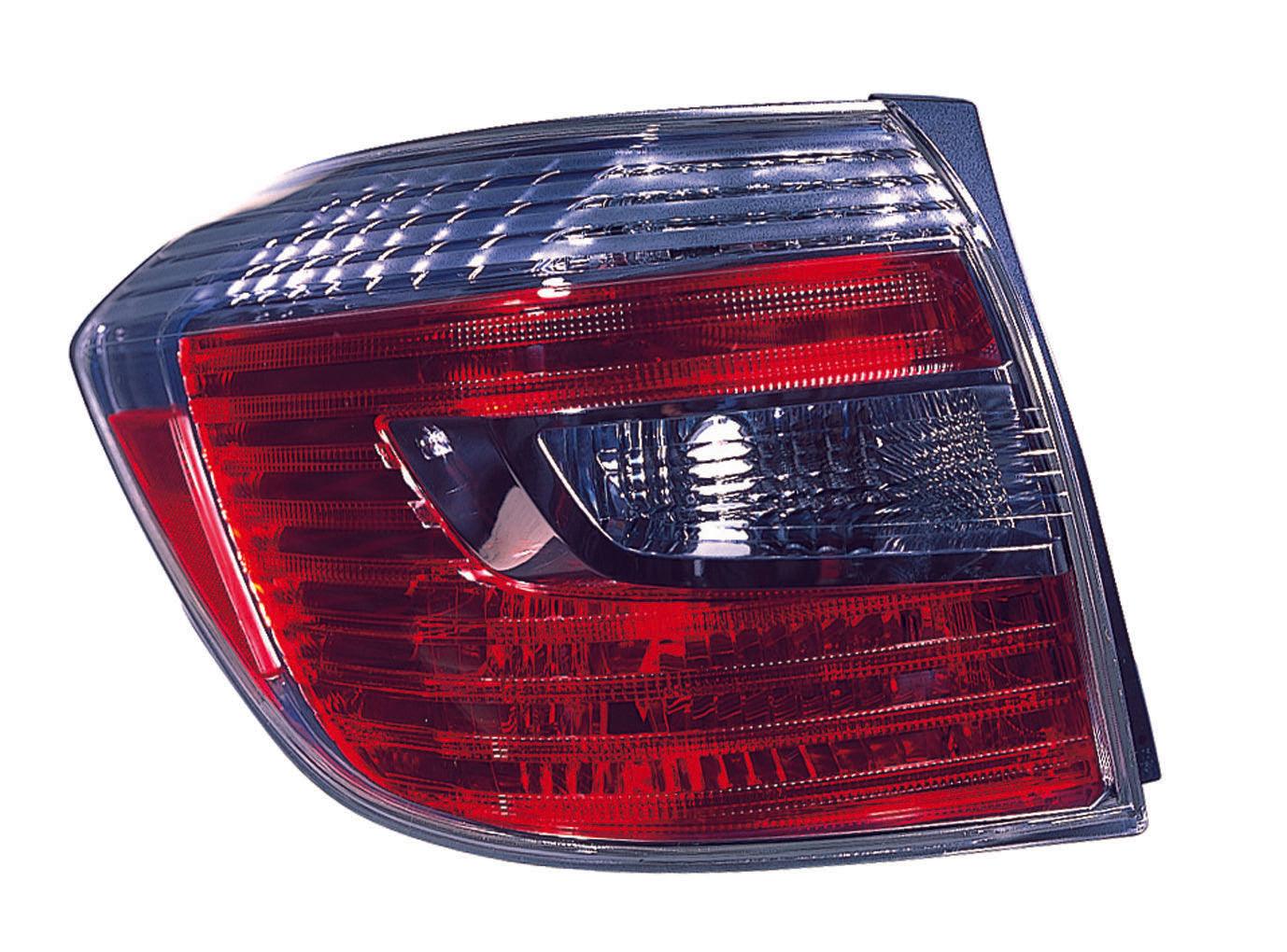 Feu arrière côté conducteur pour Toyota Highlander Hybrid 2008-2010, haute qualité, TO2818139
