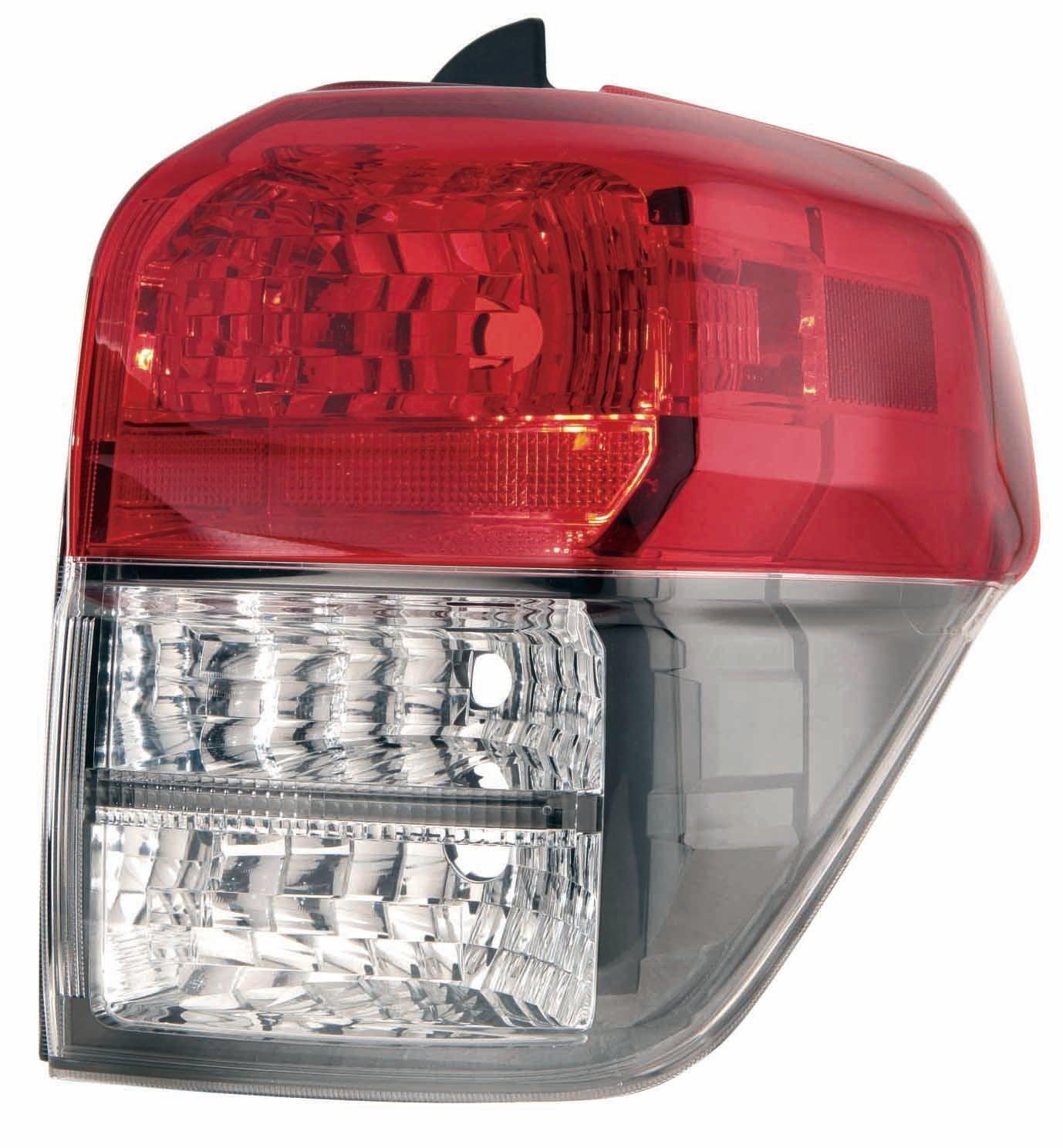 Feu arrière côté passager pour Toyota 4Runner 2010-2013 (Trail), haute qualité, TO2819148