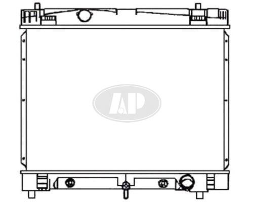 Radiateur Scion XD 2008-2014, TO3010306