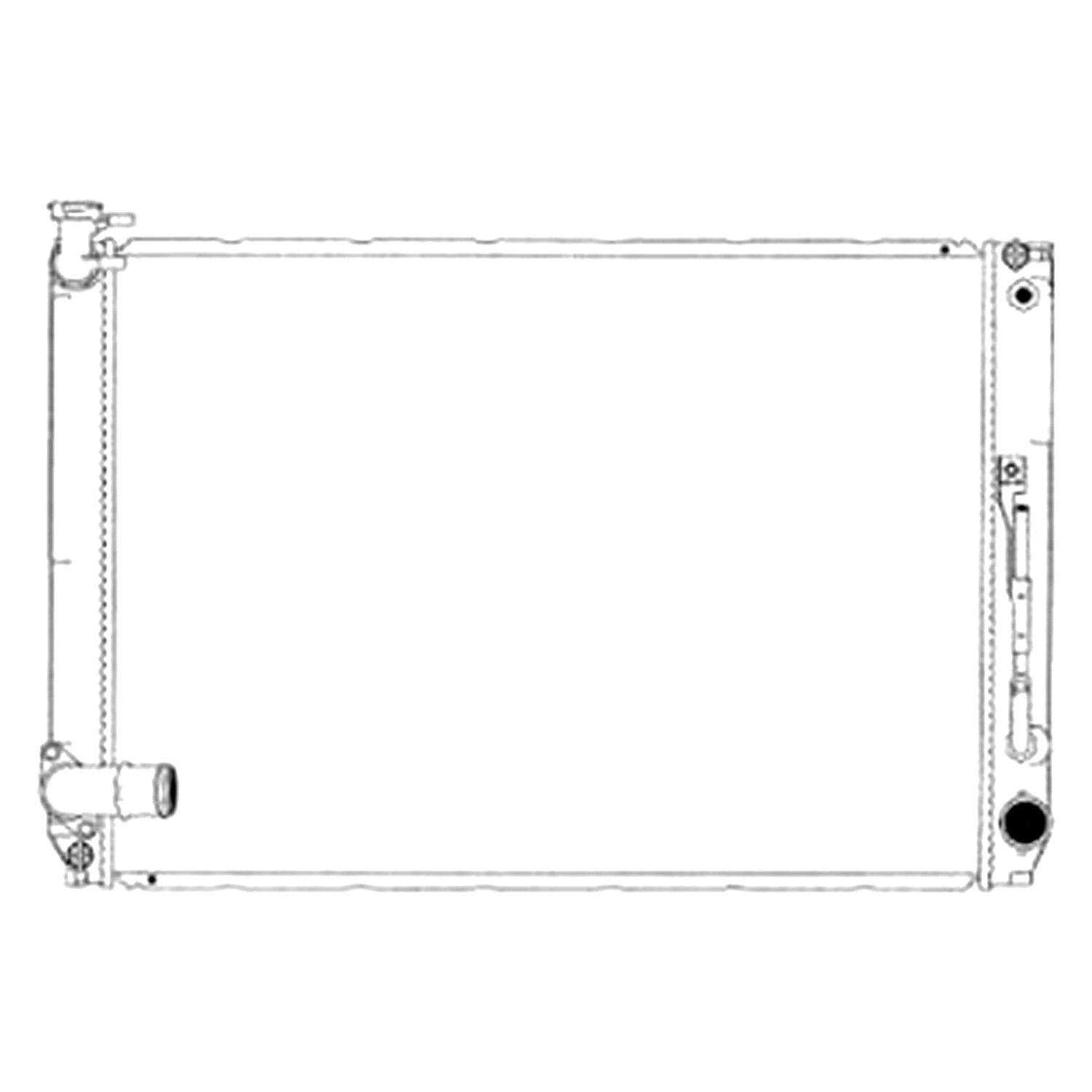Radiateur Toyota Sienna 2007-2010, TO3010321