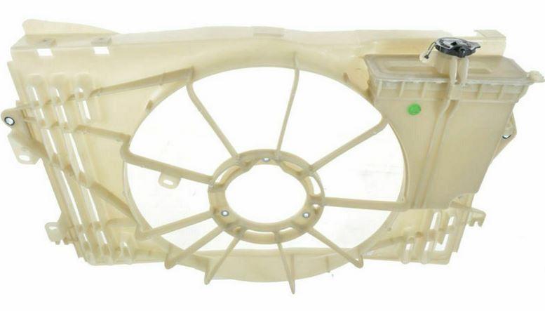 For 2003-2008 Toyota Corolla 1.8L Dual Radiator and Condenser Fan Assembly TYC e For 2003-2008 Toyota Corolla 1.8L Dual Radiator and Condenser Fan Assembly TYC e