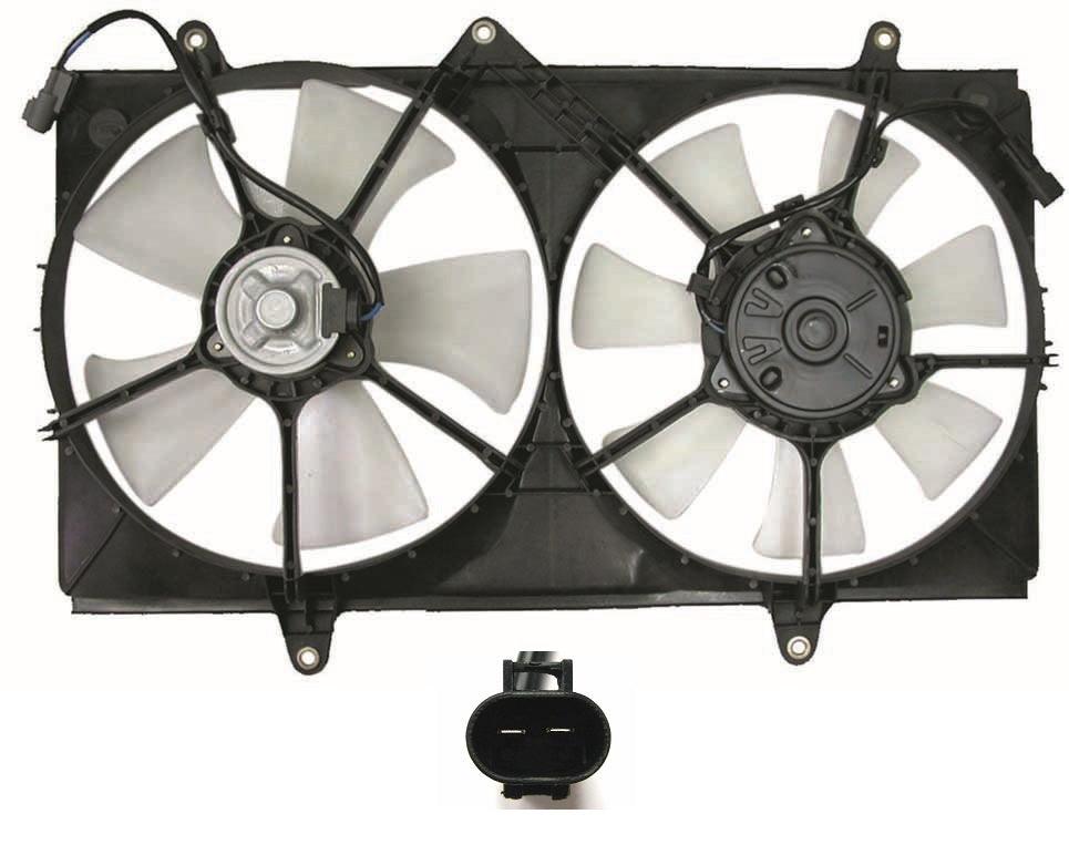 Ensemble ventilateur de refroidissement Toyota Corolla Berline 1998-2002, TO3115106