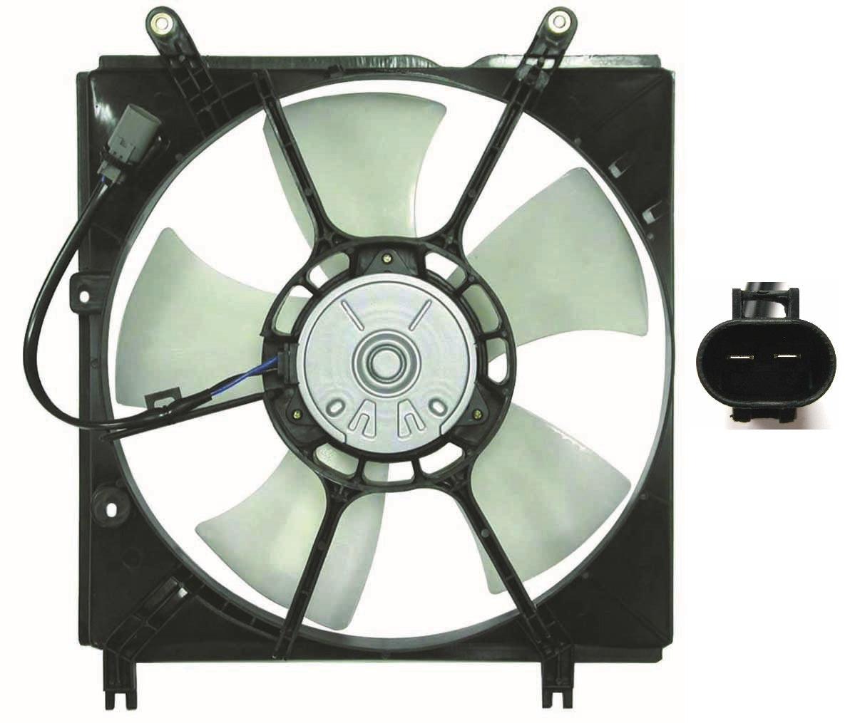 Ensemble ventilateur de radiateur pour Toyota Rav4 2001-2005, côté conducteur, TO3115120