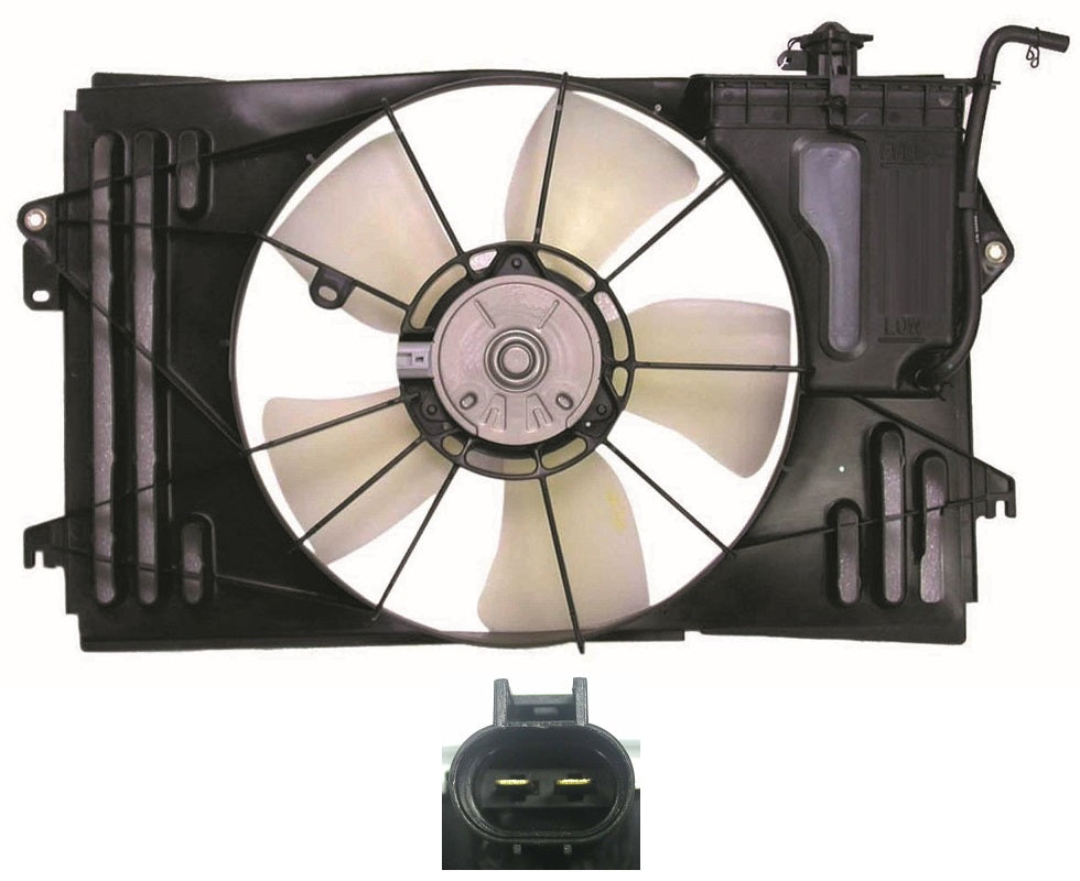 Ensemble ventilateur de refroidissement Pontiac Vibe 2003-2006, To3115125U - Hunt Parts