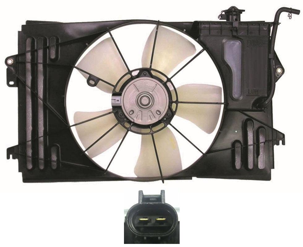 Ensemble ventilateur de refroidissement pour Toyota Corolla Berline 2003-2008, TO3115125