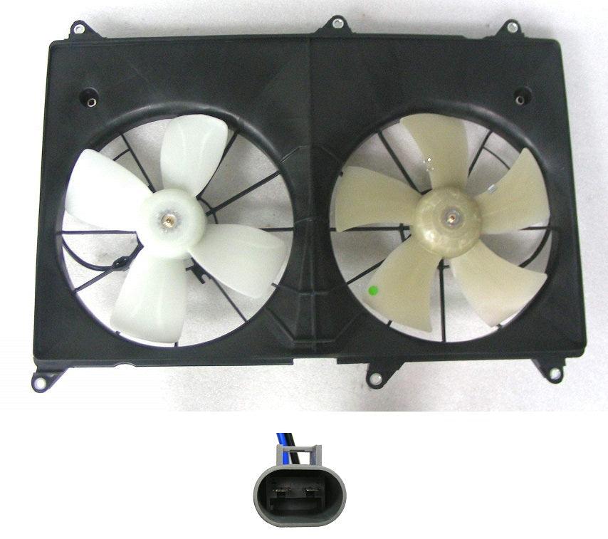 Ensemble de ventilateur de refroidissement pour Lexus RX300 (1999-2003), double ventilateur, pour V6 sans option remorquage / pour 4 cylindres avec option remorquage, TO3115128