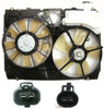 2004-2005 Toyota Sienna Cooling Fan Assembly With Tow Pkg