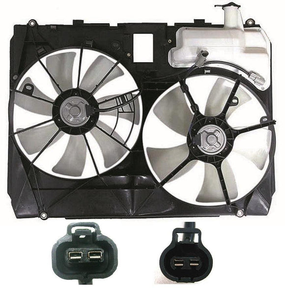 2004-2005 Toyota Sienna Cooling Fan Assembly Without Tow