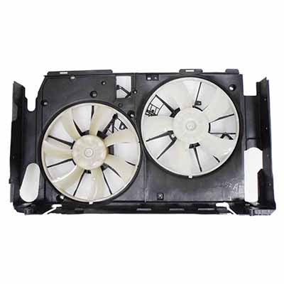 2009-2012 Toyota Rav4 Cooling Fan Assembly 3.5L Japan Built Without Tow