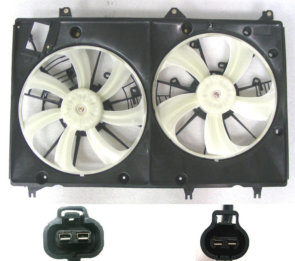Ensemble ventilateur de refroidissement Toyota Highlander 2008-2010 3.5L sans ensemble de remorquage, TO3115155