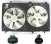 2008-2010 Toyota Highlander Cooling Fan Assembly 3.5L Without Towing Pkg