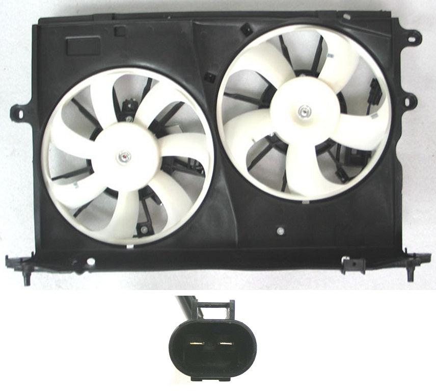 Ensemble ventilateur de refroidissement Pontiac Vibe 2009-2010 2.4L, TO3115157