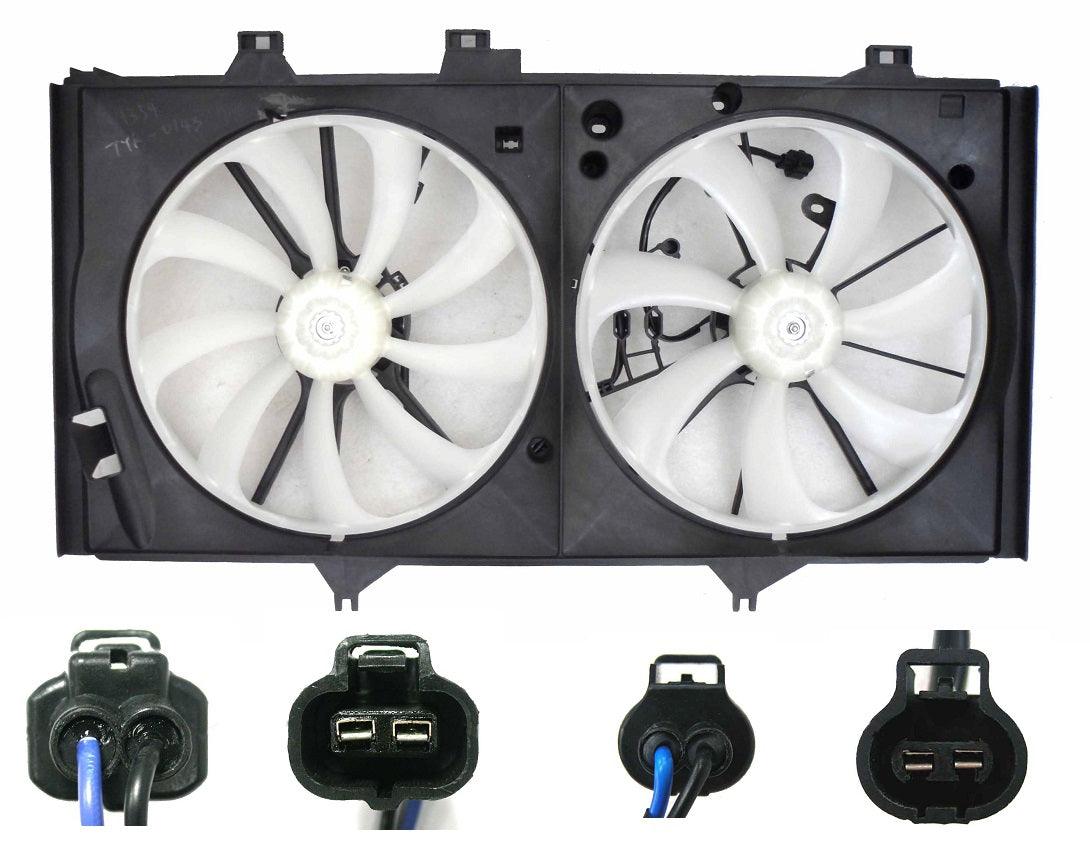 Ensemble ventilateur de refroidissement Toyota Camry 2012-2015 V6, TO3115170