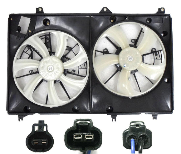 2011-2013 Toyota Highlander Cooling Fan Assembly 3.5L With Towing