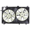 2008-2010 Toyota Highlander Cooling Fan Assembly Hybrid With Dual Controllers