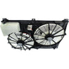 2014-2019 Toyota Highlander Cooling Fan Assembly V6/4Cyl Dual Fan Assembly Without Tow Package