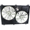 2014-2019 Toyota Highlander Cooling Fan Assembly V6/4Cyl Dual Fan Assembly Without Tow Package