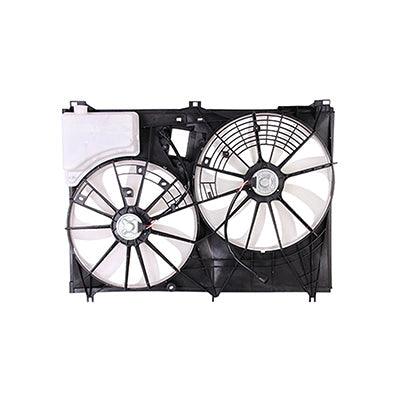 Ensemble ventilateur de refroidissement Toyota Highlander 2014-2019 V6/4 cylindres, double ventilateur, sans option remorquage, TO3115187