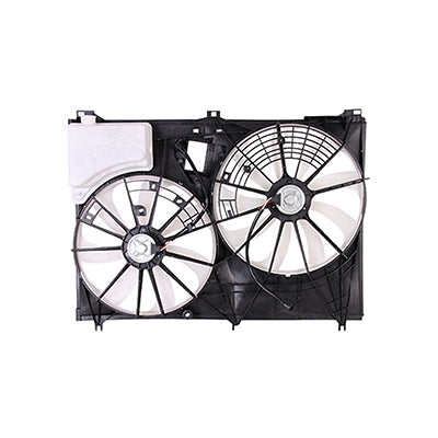 Ensemble de ventilateur de refroidissement pour Toyota Highlander 2014-2019 V6/4 cylindres, double ventilateur, sans option remorquage, TO3115187U - Hunt Parts