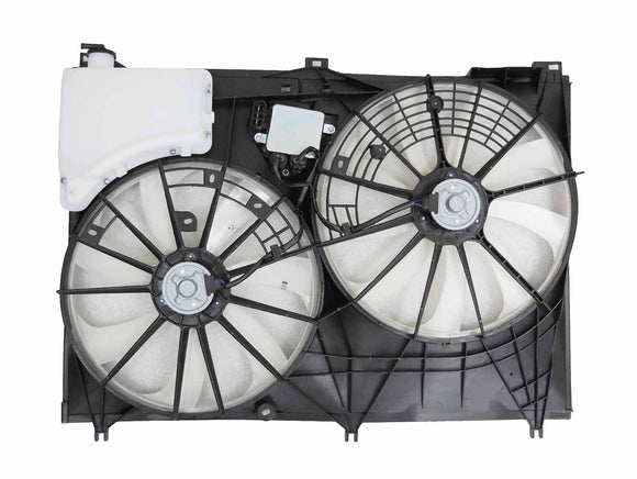 2020 Toyota Highlander Hybrid Cooling Fan Assembly 2Fan Assemblys Side By Side Without Tow Pkg
