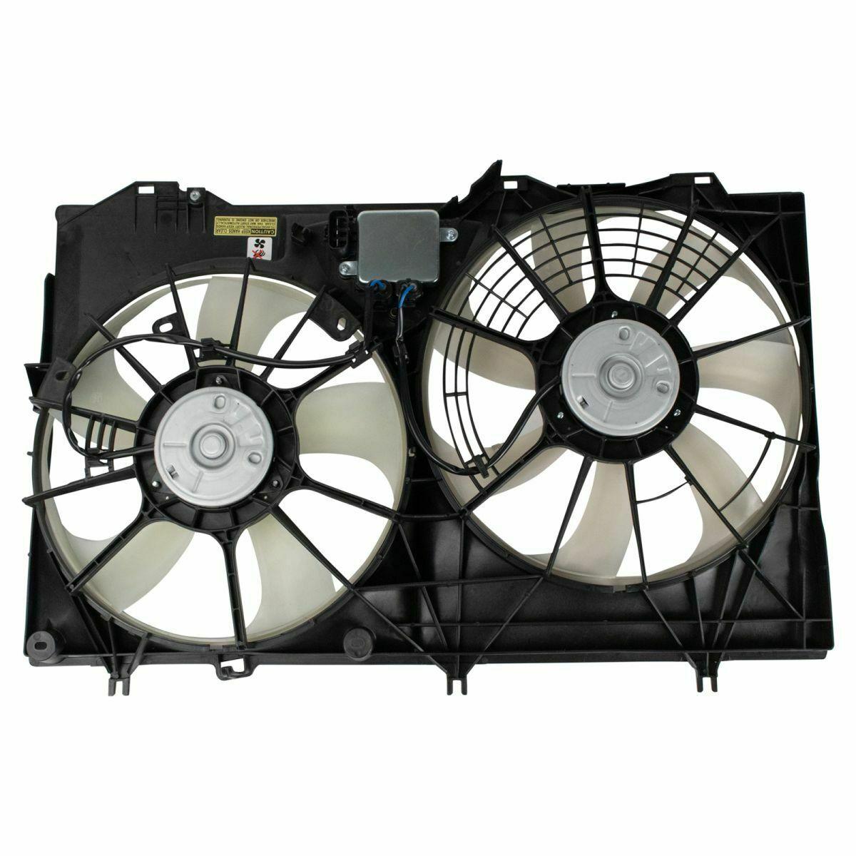 Ensemble ventilateur de refroidissement Toyota Sienna 2017-2020 3.5L V6, double ventilateur avec module de commande, TO3115200