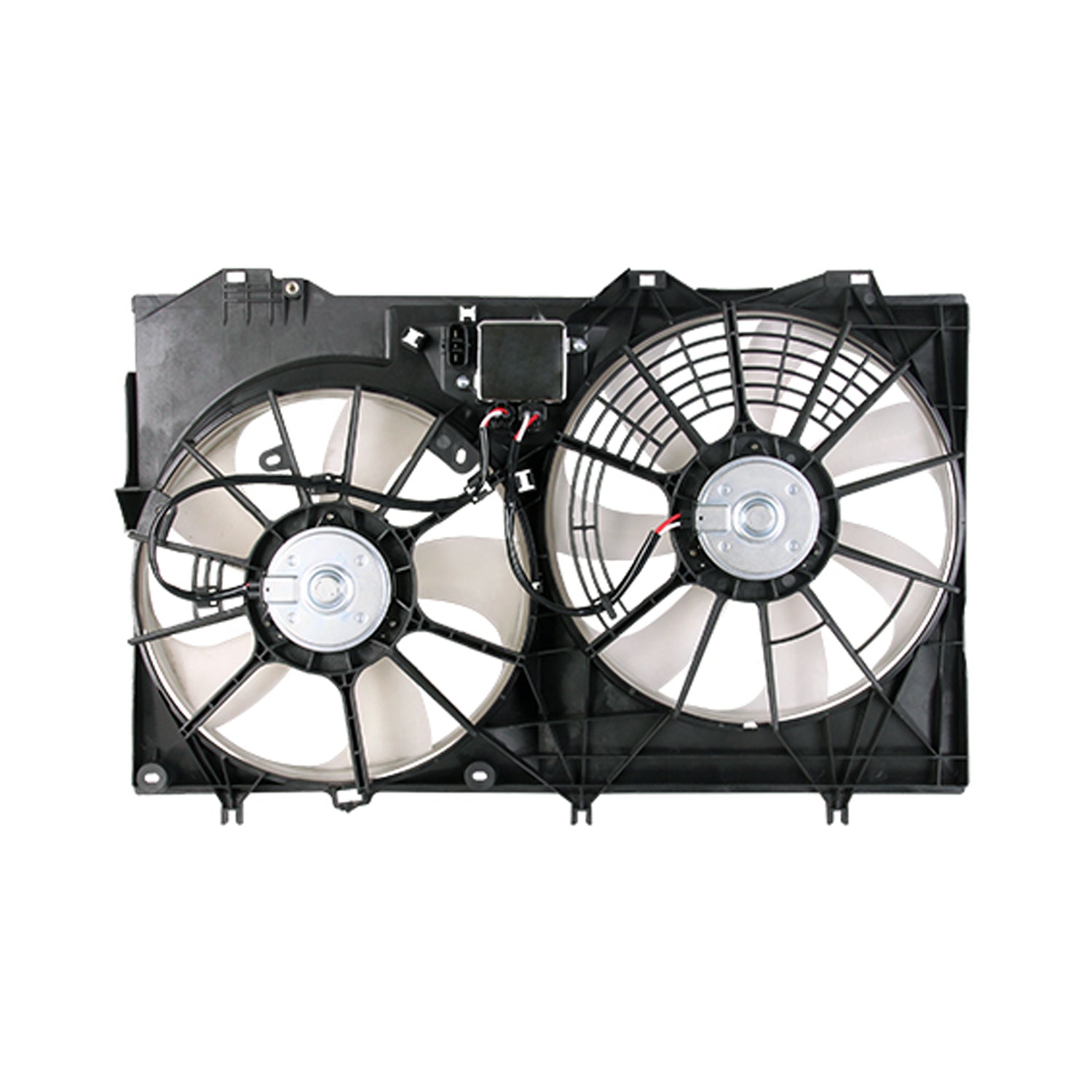 Ensemble ventilateur de refroidissement Toyota Sienna 2017-2020 3.5L V6, double ventilateur avec module de commande, TO3115200U - Hunt Parts