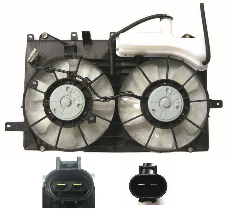 Ensemble ventilateur de radiateur Toyota Prius 2004-2009, TO3117100