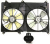 2001-2003 Toyota Highlander Cooling Fan Assembly 4Cyl Without Towing Pkg
