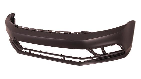 Pare-chocs avant Volkswagen Jetta 2015-2018 apprêté, sans capteur ni rondelle (sauf modèle GLI/Wolfsburg), VW1000220