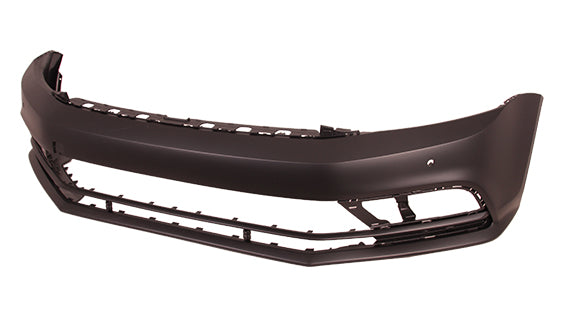 Pare-chocs avant Volkswagen Jetta 2015-2018 apprêté avec capteur sans rondelle, VW1000221U - Hunt Parts