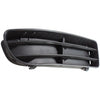 2007 Volkswagen Jetta City Grille Lower Passenger Side Outer (Matte-Black) Plastic