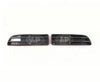 2007 Volkswagen Jetta City Grille Lower Passenger Side Outer (Matte-Black) Plastic