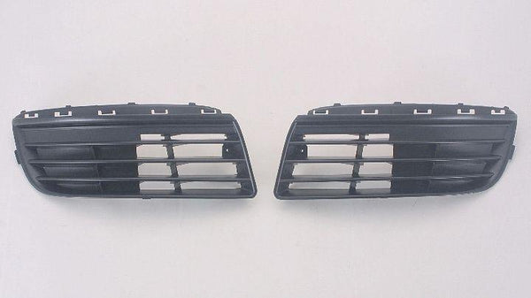2009 Volkswagen Jetta Wagon Grille Lower Passenger Side Without Fog Lamp Hole