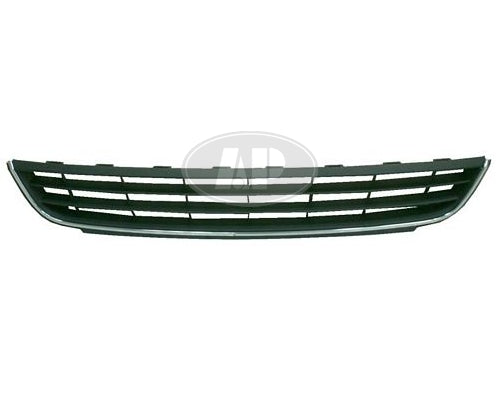 Grille Lower Volkswagen Jetta 2011-2014 Black/Chrome Sedan Exclude Gli , Vw1036120U