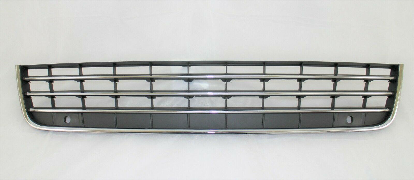 Calandre inférieure centrale chromée pour Volkswagen Touareg 2011-2014, gris mat, VW1036125