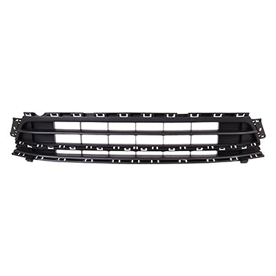 Calandre inférieure Volkswagen Jetta 2015-2018 (sans capteur), noire texturée, référence VW1036136U - Hunt Parts