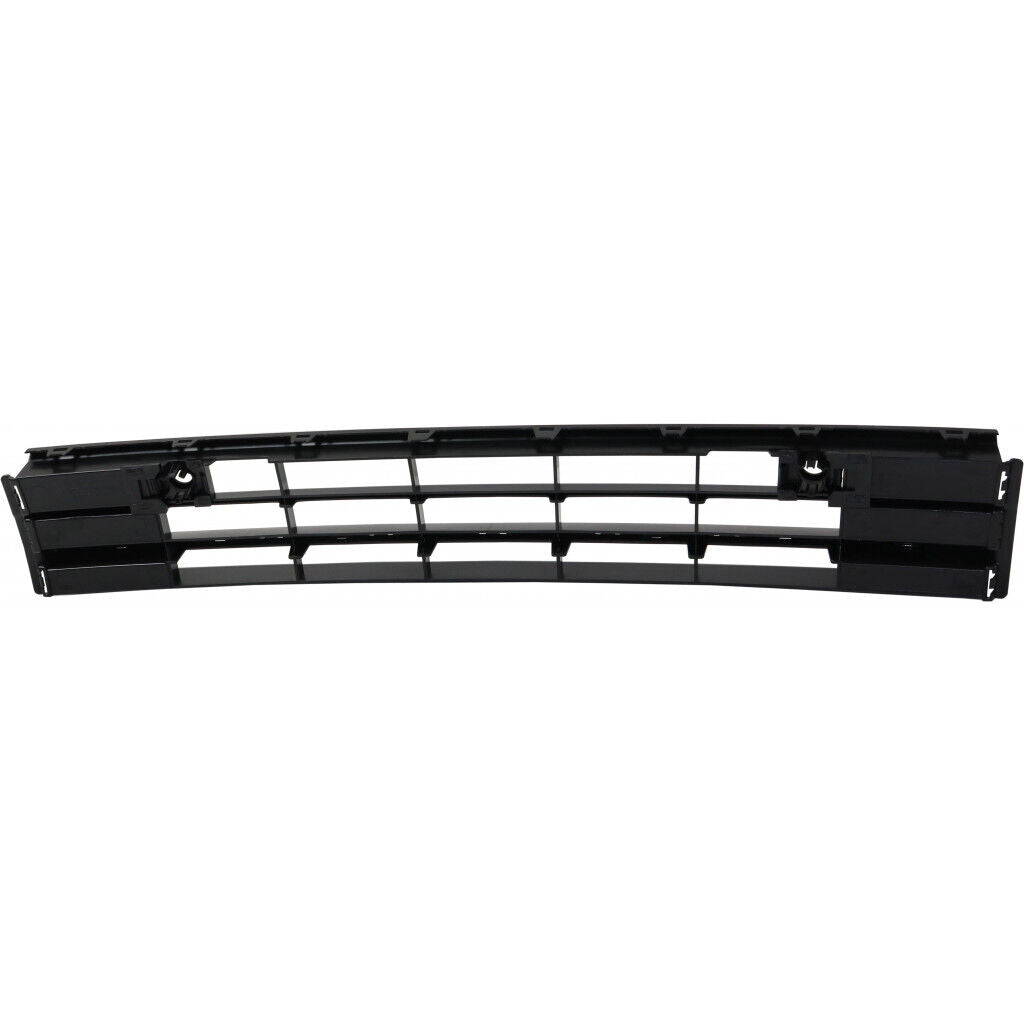 Calandre inférieure centrale Volkswagen Passat 2016-2019, noir texturé avec barre chromée et capteur (hors GT/R-Line), VW1036142U - Hunt Parts