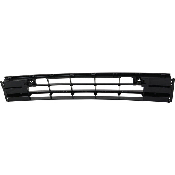 Grille Lower Center Volkswagen Passat 2016-2019 Textured Black With Chrome Bar With Sensor Without Gt/R-Line , Vw1036142U