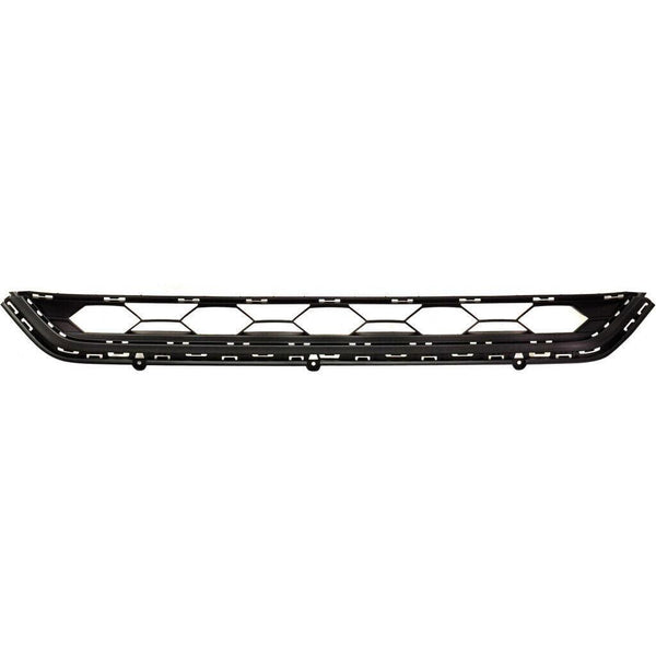 2018-2021 Volkswagen Tiguan Grille Lower Textured Black With Out Sensor