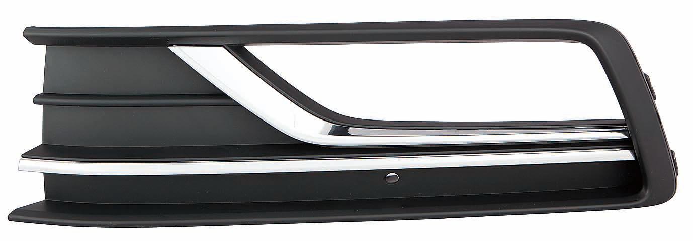 Enjoliveur de feu antibrouillard avant côté conducteur pour Volkswagen Passat 2016-2019 avec moulure chromée, sans réchauffeur de bloc moteur, VW1038146