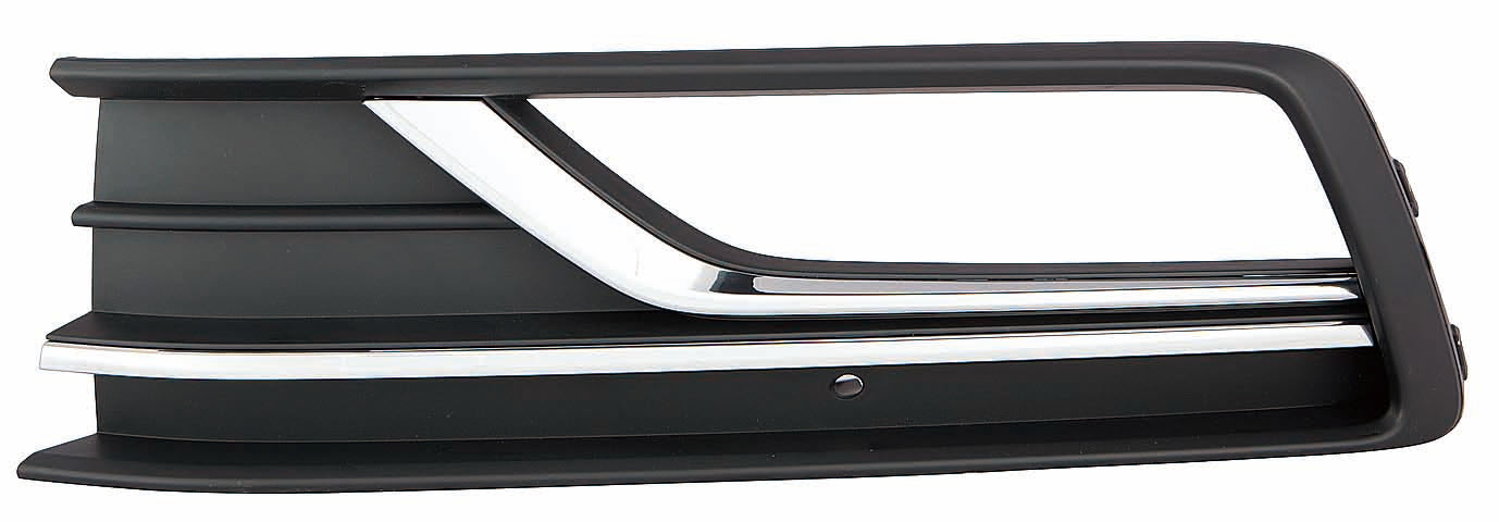 Enjoliveur de feu antibrouillard avant côté conducteur pour Volkswagen Passat 2016-2019 avec moulure chromée, sans réchauffeur de bloc moteur, VW1038146U - Hunt Parts