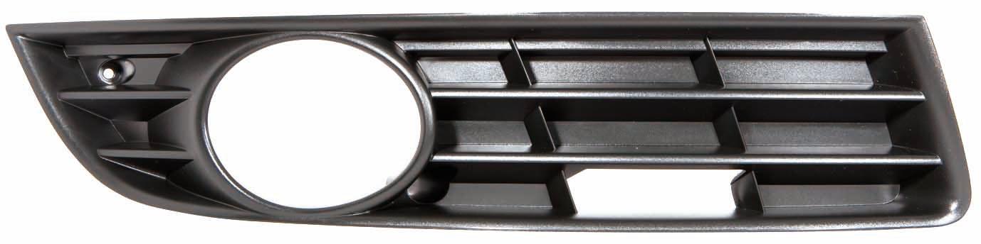 Grille inférieure côté passager pour Volkswagen Passat 2006-2010 avec emplacement pour feu antibrouillard, VW1039106