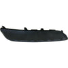 2006-2009 Volkswagen Gti Bumper Moulding Front Driver Side Black With Out Headlamp Washers