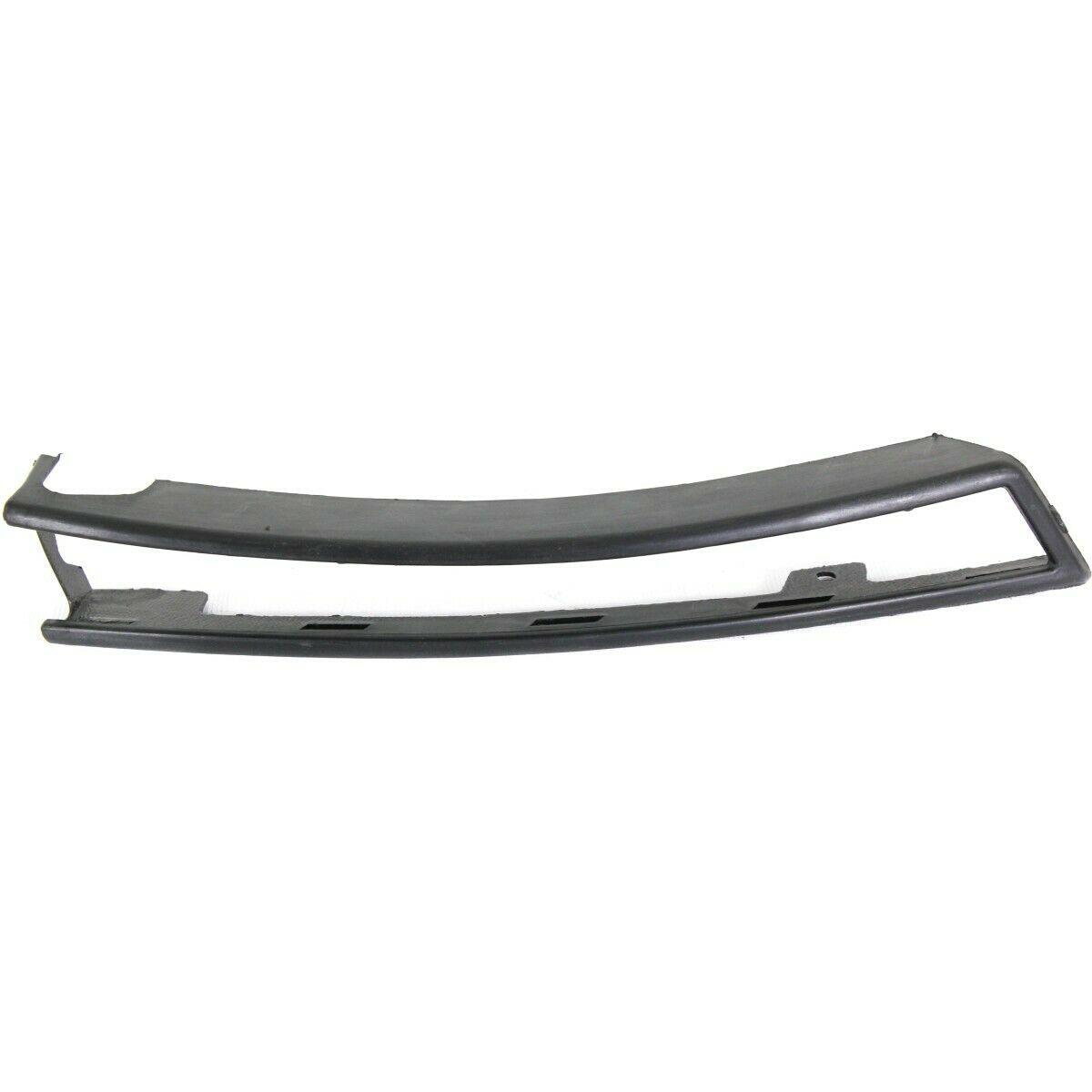 Moulure de pare-chocs avant extérieure côté conducteur pour Volkswagen Passat 2006-2010 (s'installe dans l'emplacement de l'antibrouillard), noir lisse, VW1058101