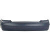 1999-2005 Volkswagen Jetta Bumper Rear Primed Sedan With Moulding Holes With Valance Holes