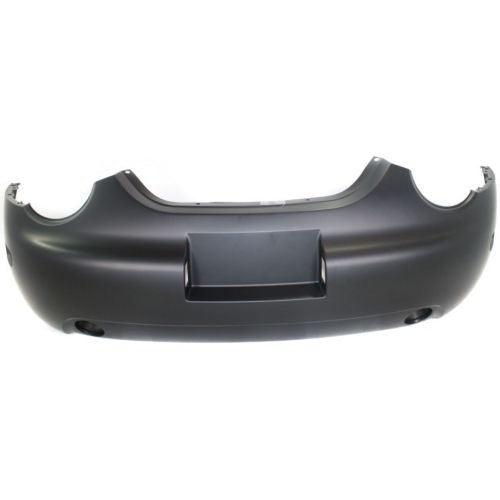 Pare-chocs arrière Volkswagen Beetle 1999-2005, modèle à hayon apprêté (sauf modèle Turbo S 02-04), VW1100146