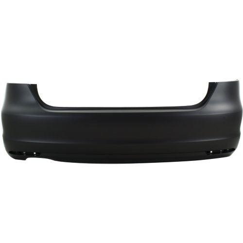 2011-2014 Volkswagen Jetta Bumper Rear Primed Sedan With Out Sensor Exclude Gli Capa