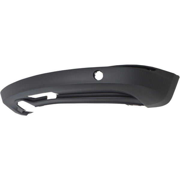 2009-2017 Volkswagen Tiguan Bumper Rear Lower Textured Black Without Sensor/R-Line With Hitch Hole